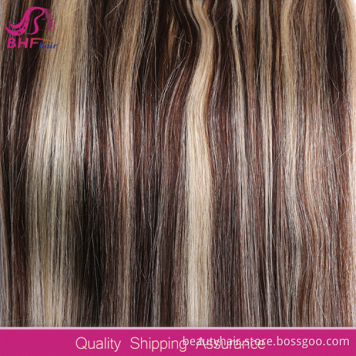 wholesale remy thick bottom plastic clip for hair extensions